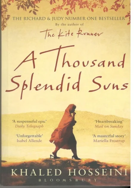 A Thousand Splendid Suns by Khaled Hosseini Bloomsbury Indian Edition paperback book cover Bookletto Sri Lanka