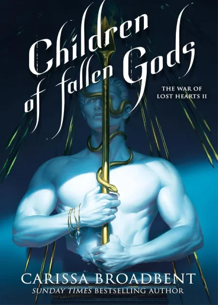 Children of Fallen Gods The War of Lost Hearts Book 2 by Carissa Broadbent Pan Macmillan paperback edition book cover Bookletto Sri Lanka
