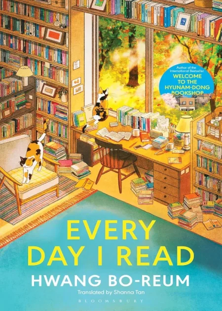 Every Day I Read 53 Ways to Get Closer to Books by Hwang Bo-reum Bloomsbury Publishing paperback edition book cover Bookletto Sri Lanka