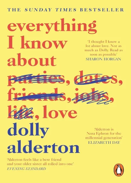 Everything I Know About Love by Dolly Alderton Penguin paperback edition book cover Bookletto Sri Lanka