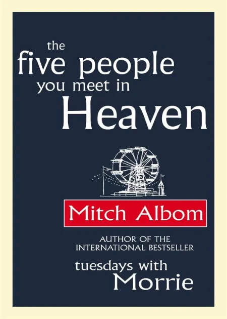 The Five People You Meet in Heaven by Mitch Albom Time Warner paperback edition book cover Bookletto Sri Lanka