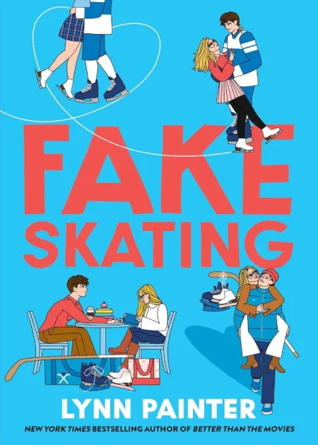Fake Skating A Novel by Lynn Painter Simon and Schuster UK paperback edition book cover Bookletto Sri Lanka