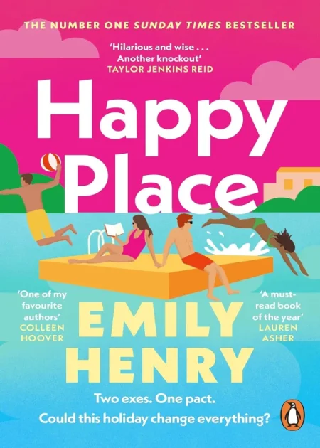 Happy Place A Novel by Emily Henry Penguin Books paperback edition book cover Bookletto Sri Lanka