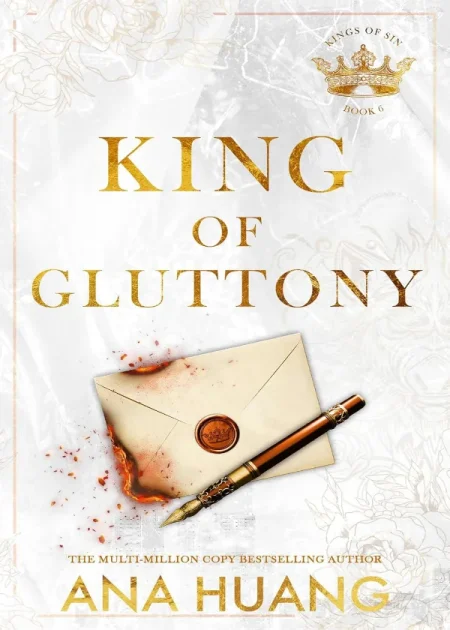 King of Gluttony Kings of Sin Book 6 by Ana Huang Piatkus Little Brown paperback edition book cover Bookletto Sri Lanka