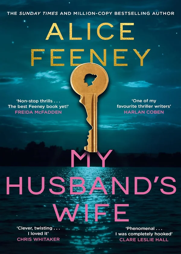 My Husband's Wife A Novel by Alice Feeney Pan Macmillan paperback edition book cover Bookletto Sri Lanka