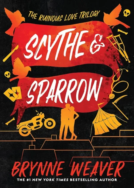 Scythe and Sparrow Ruinous Love Trilogy Book 3 by Brynne Weaver Piatkus paperback edition book cover Bookletto Sri Lanka