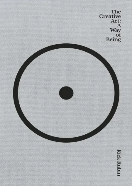 The Creative Act A Way of Being by Rick Rubin Canongate Hardcover edition book cover Bookletto Sri Lanka