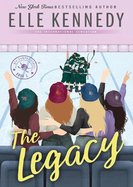 The Legacy Off-Campus Book 5 by Elle Kennedy Piatkus paperback edition book cover Bookletto Sri Lanka