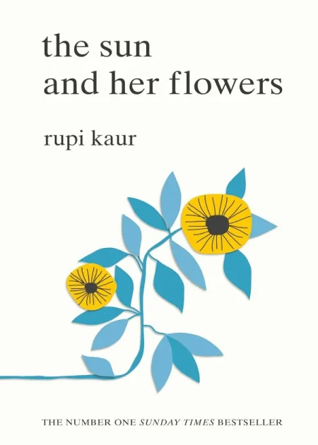 The Sun and Her Flowers Poetry Book by Rupi Kaur Simon and Schuster UK paperback edition book cover Bookletto Sri Lanka