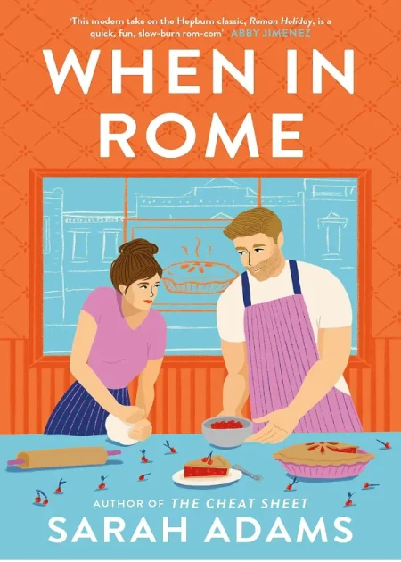When in Rome A Novel by Sarah Adams Headline Eternal paperback edition book cover Bookletto Sri Lanka