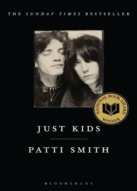 Just Kids Memoir by Patti Smith A and C Black Bloomsbury paperback edition book cover Bookletto Sri Lanka