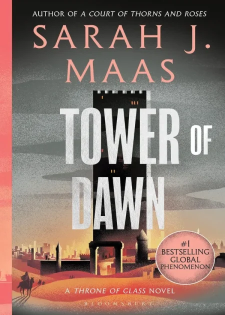 Tower of Dawn Throne of Glass Book 6 by Sarah J Maas Bloomsbury Reissue paperback edition book cover Bookletto Sri Lanka
